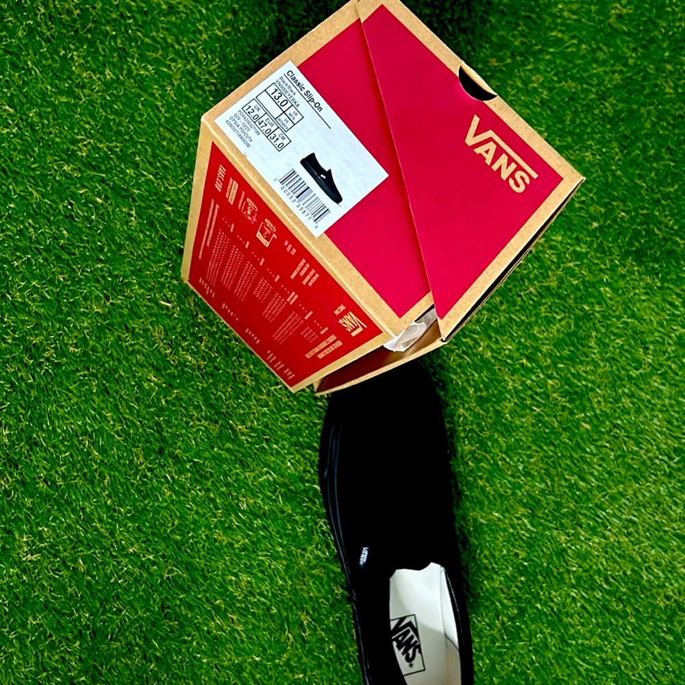 Black/Black Classic Slip-On